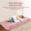Canapé-lit portatif pliable, matelas de futon convertible 3-en-1-2009792885