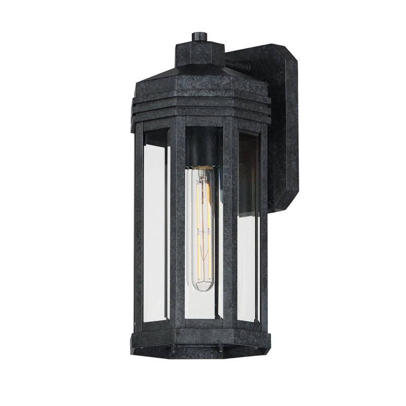 Fixation murale pour l'extérieur Wright, H 16,25 po x l 7 po x P 8 po