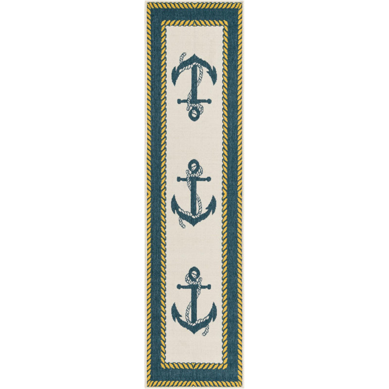 Callet Indoor / Outdoor Rug, Runner 2' x 8'