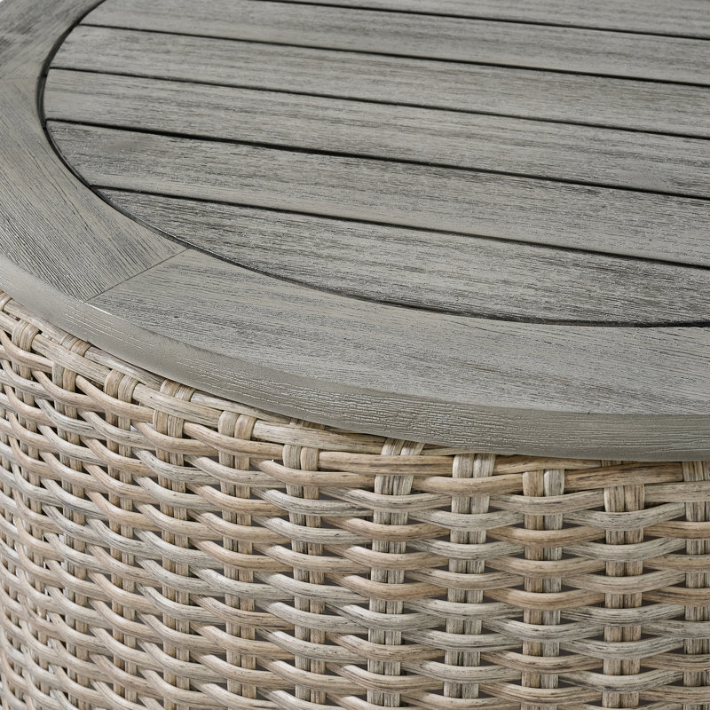 Table basse ronde Latitude Run® Eyne - Brun clair