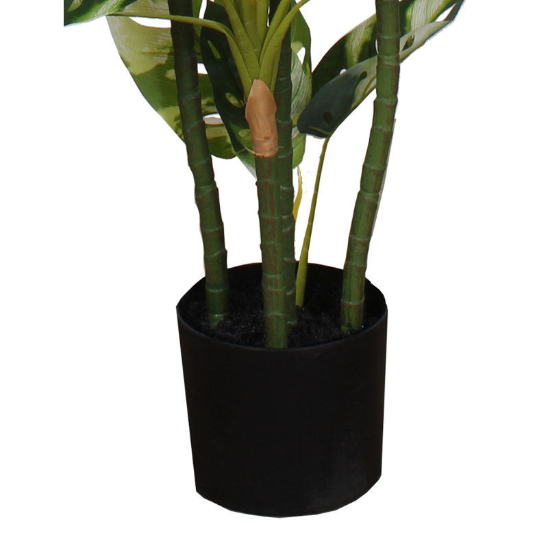 130cm Faux Philodendron Tree in Pot