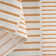 TOMMY BAHAMA Poolside Offset Stripe Indoor Outdoor Area Rug Ivory/Orange