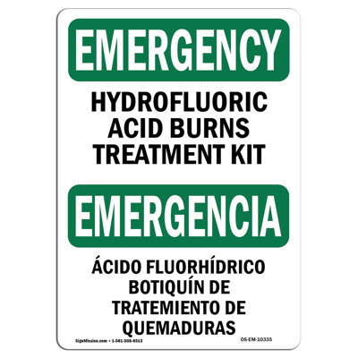 Panneau hydrofluorique acide brique en aluminium 12 x 18