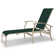 Askar Outdoor Rust-Resistant Metal Chaise Lounge