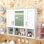 Armoire à pharmacie murale avec tablettes et portes réglables