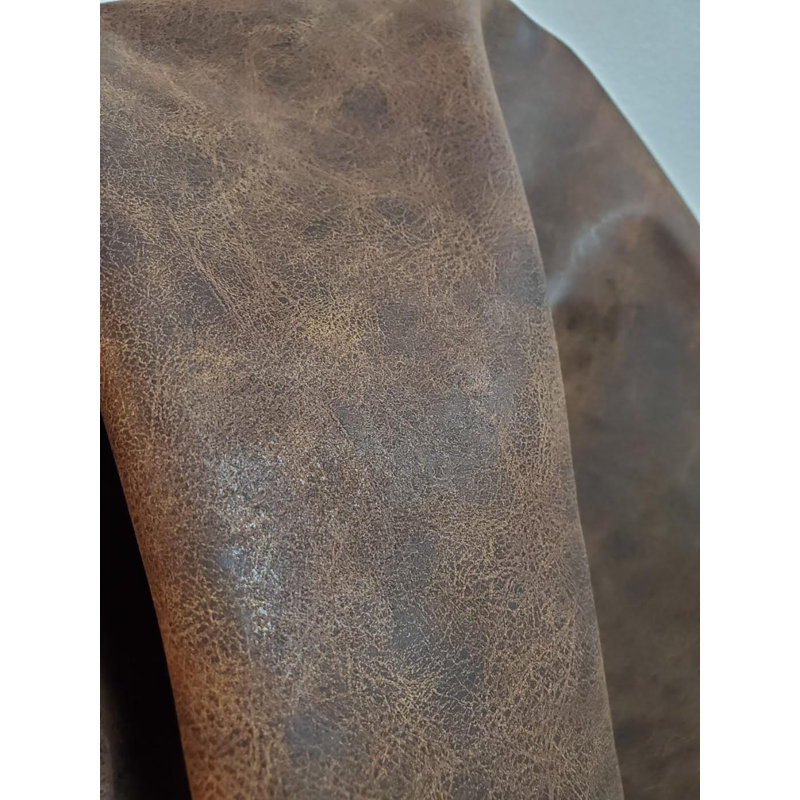 Vegan Faux Leather 1 Yard, Brown