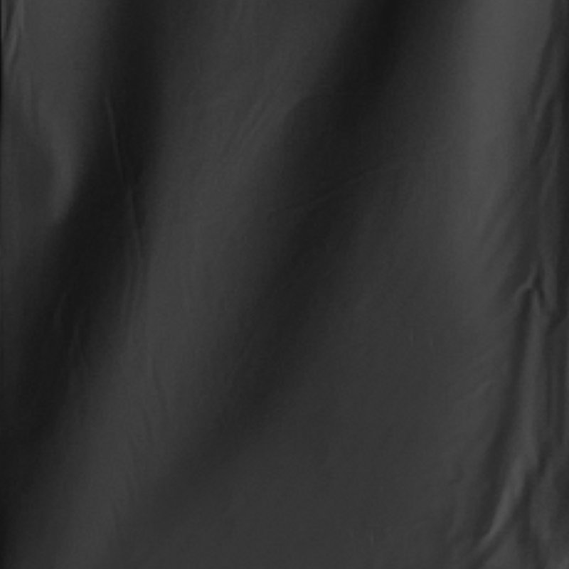Dark Black Vinyl Zipper Garment Bag 40" H x 24" W