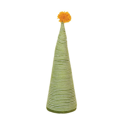 Arbre en laine tissé avec pompon