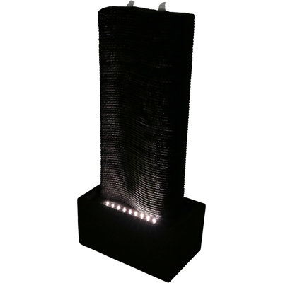 Fontaine en résine Crass avec lumière DEL