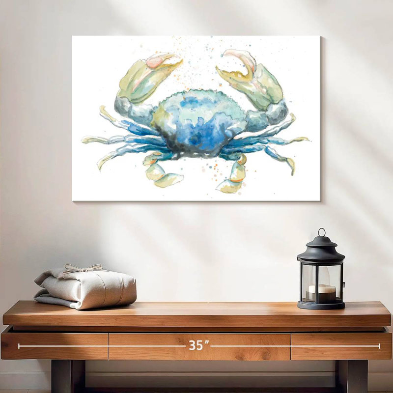 Brampt Cangrejo Azul Square, 16" H x 24" W