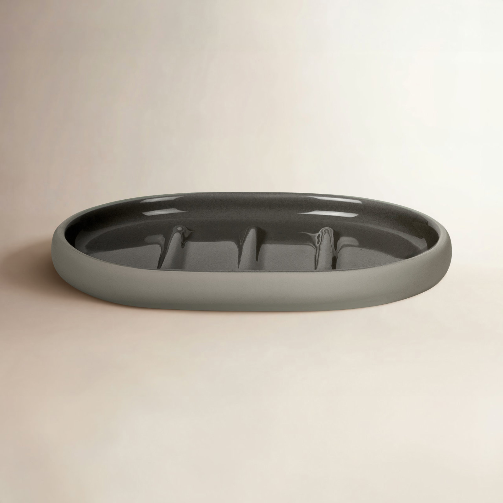 Sono Soap Dish, Taupe