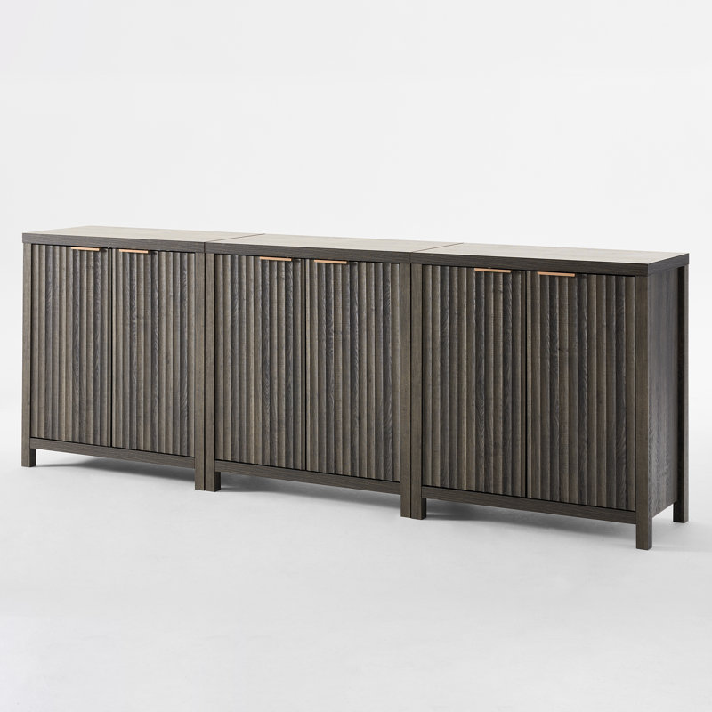 Buffet Nicolee 91,5 ", Chêne minuit