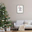 Giclée encadrée Festive Better Not Pout, design par Lauren Rader-592437759-592437758