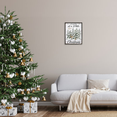 «White Christmas Forest», estampe numérique par Creatif Belle