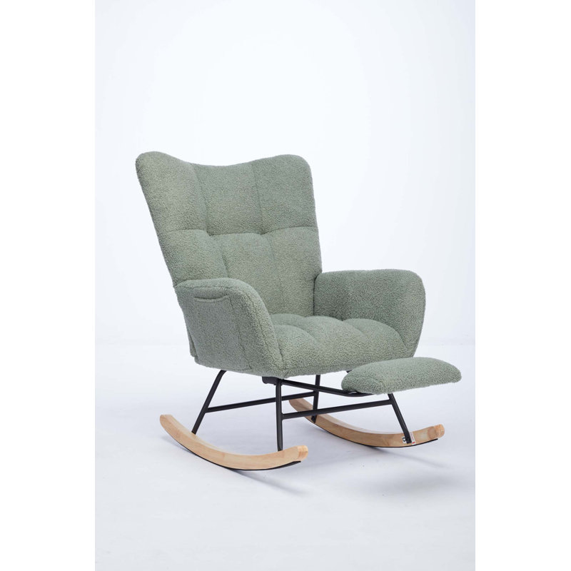 Chaise berçante Modern, Vert