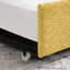 Lit de jour avec lit gigogne escamotable et capitonné, taille simple, tissu Boucle (83 po x 43 po x 29,5 po)-493685478-493685479