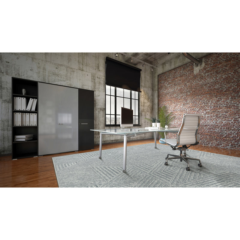 WorkSpace Above Board Area Rug, Rectangle 5'4" x 7'8"