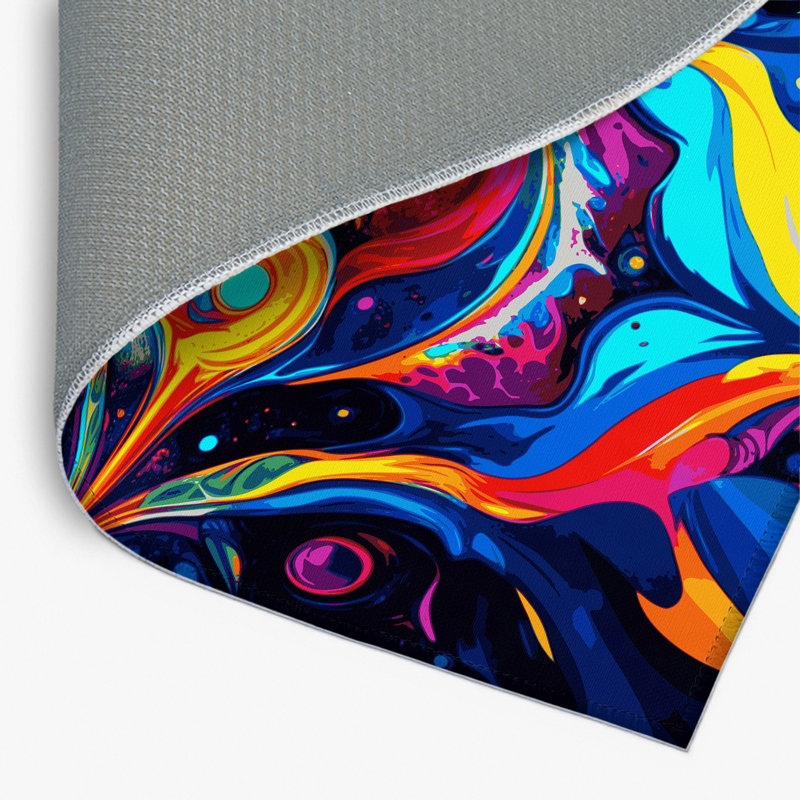 Tapis intérieur et extérieur Galactic Hue, Rectangle 9 pi x 12 pi