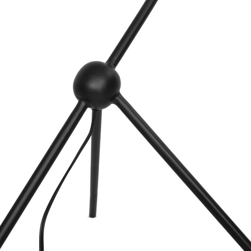 Emile Floor Lamp-Flax Linen