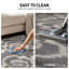 Tapis marocain gris foncé Hegwood-24748801