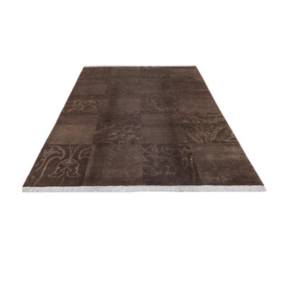 Outen Chocolate Brown Rug