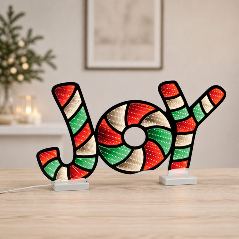 "Joy" Holiday Ekkolight 15.74"L