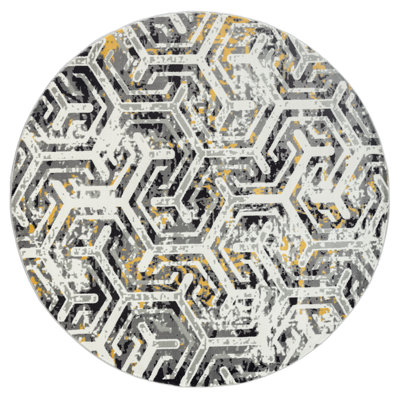 Tapis crème / gris Devola