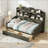 Twin Daybed with Storage Drawers and Headboard Shelving-432841719