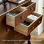 Commode d'appoint style paulownia American Country
