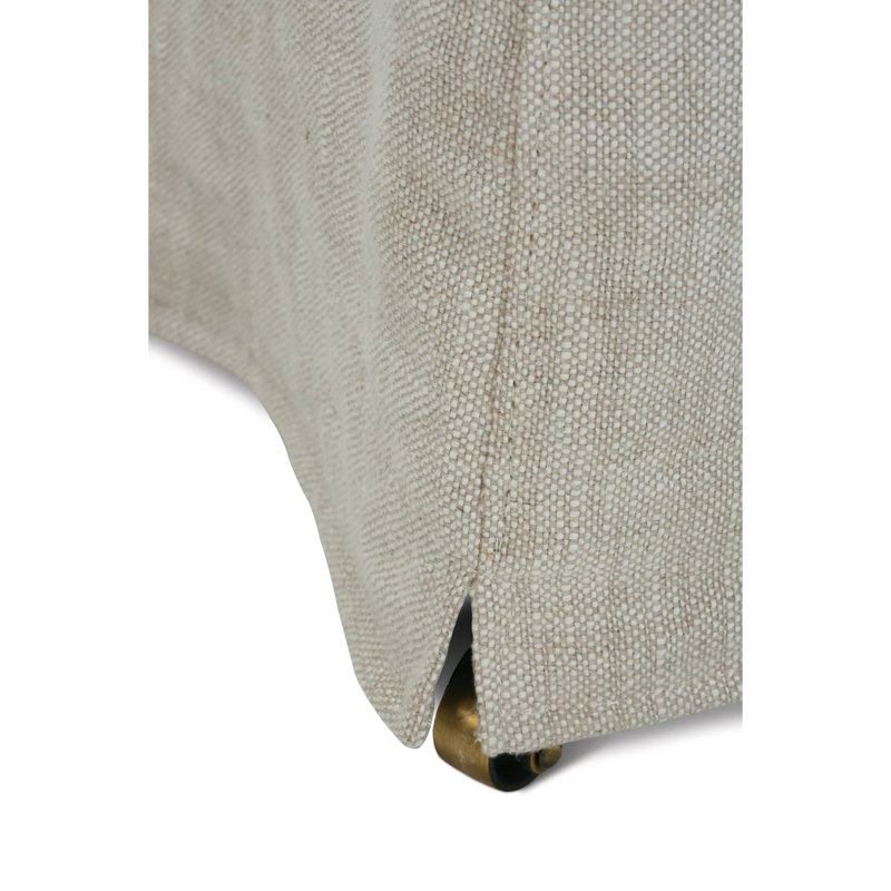 Natural Finch Slipcovered Dining Chair