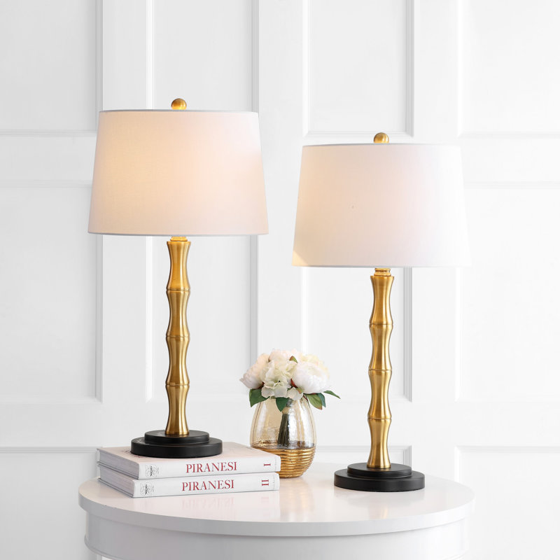 29" table lamp set Cassius