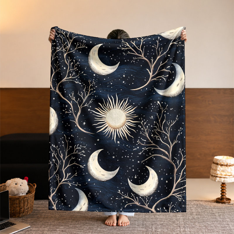 Quilted Throw Blanket, 60x80in
