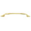 LOUIS XV SMALL APPLIANCE PULL 8” C TO C; FLORENTINE GOLD