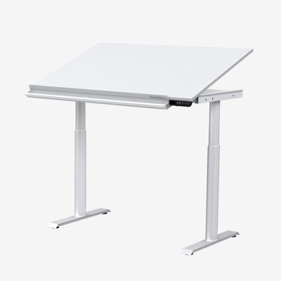 48 Smart Drafting Table With Electric Height  Tilt Adjustments