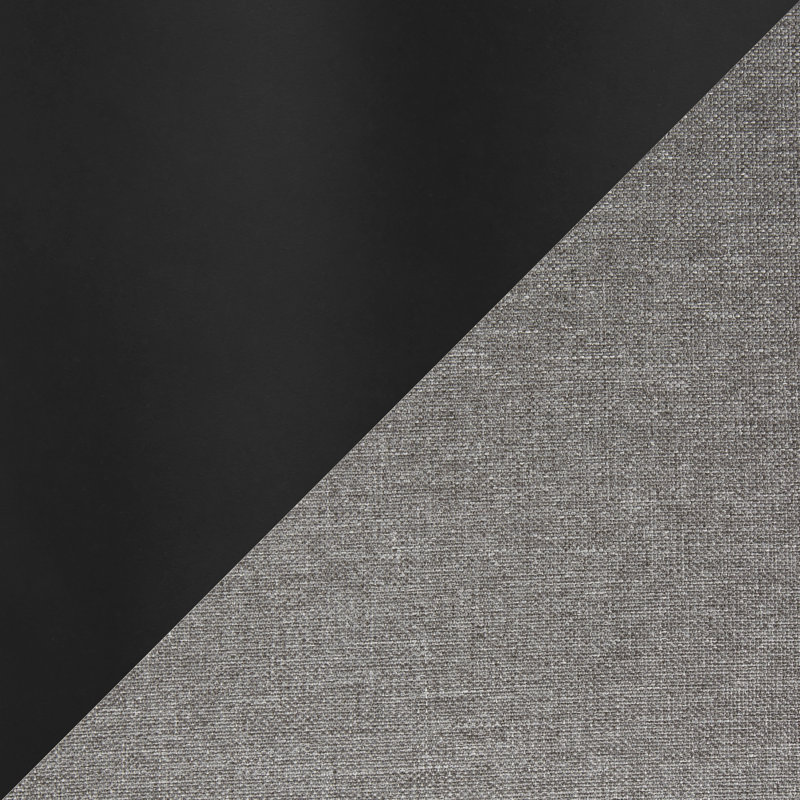 Greely Upholstered Bench, Gray Polyester