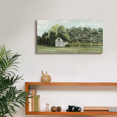 «Tucked in the Trees» par Cindy Jacobs, art mural sur toile