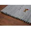 Tapis de couloir tribal gris argenté