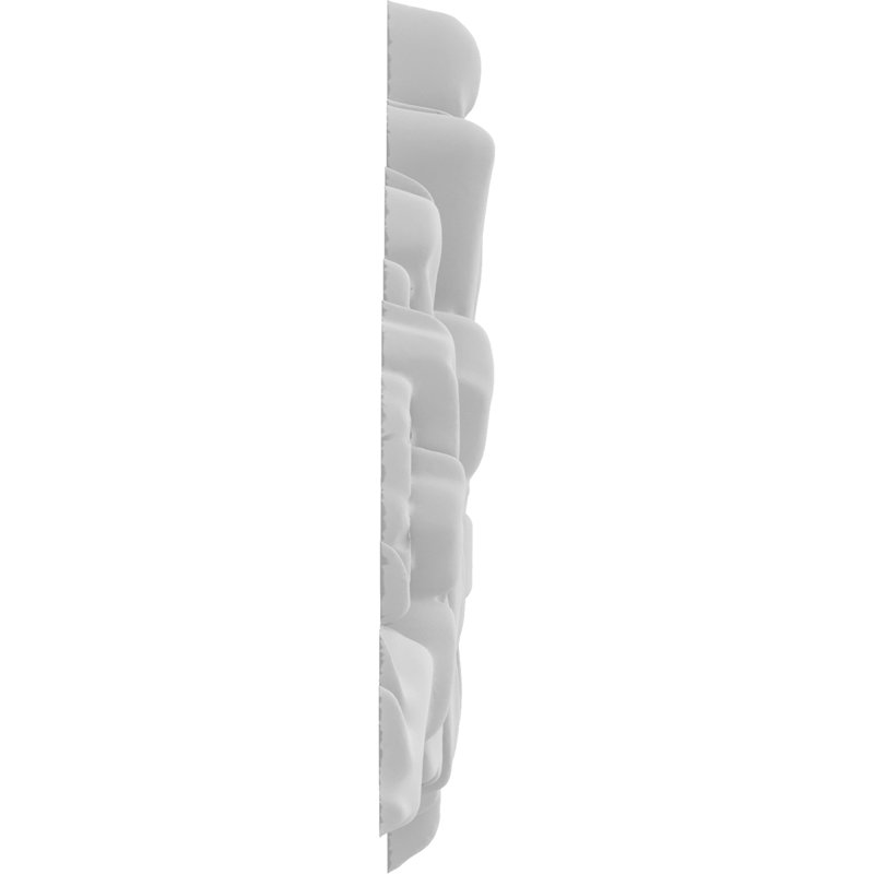 Rosette Marbleton, H 4 po x l 4 po x P 0,5 po