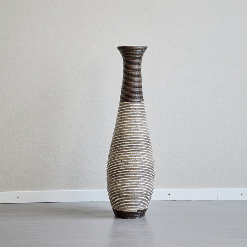 39-Inch Tall Standing Designer Floor Vase