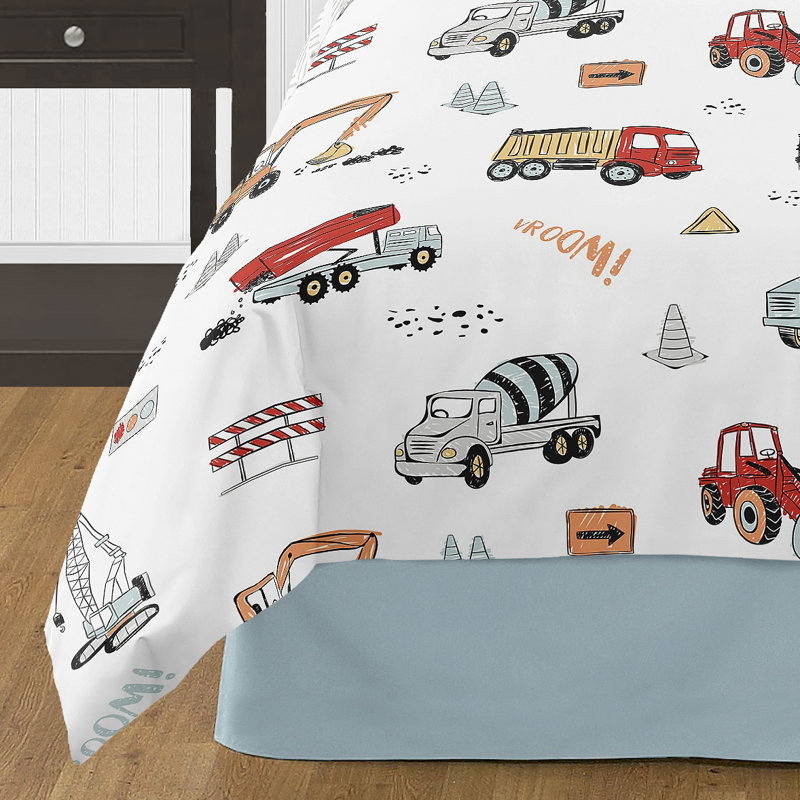 Construction Truck Comforter Set