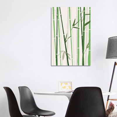 Bamboo - Wrapped Canvas Painting