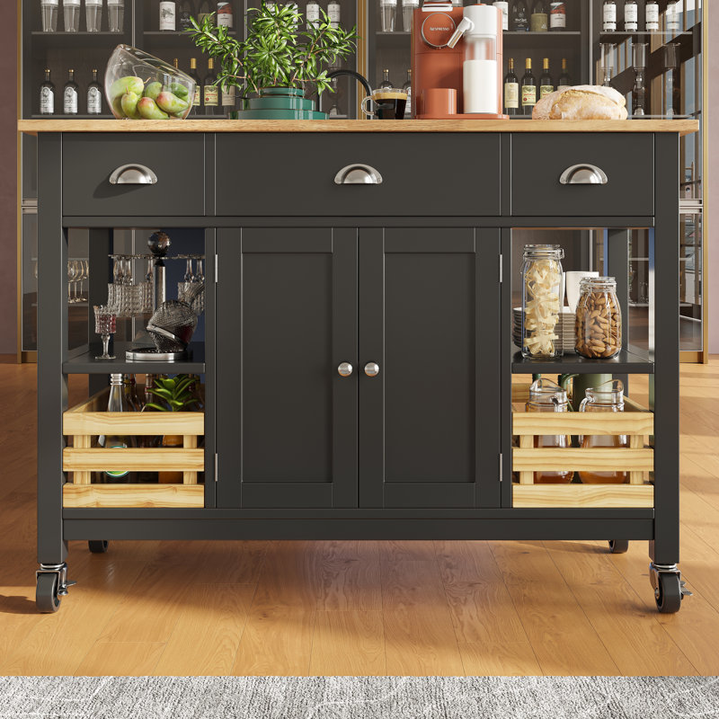 Wood Kitchen Island
