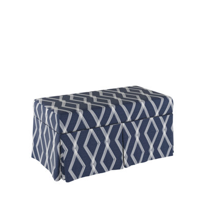 Banc de rangement en bois Edford