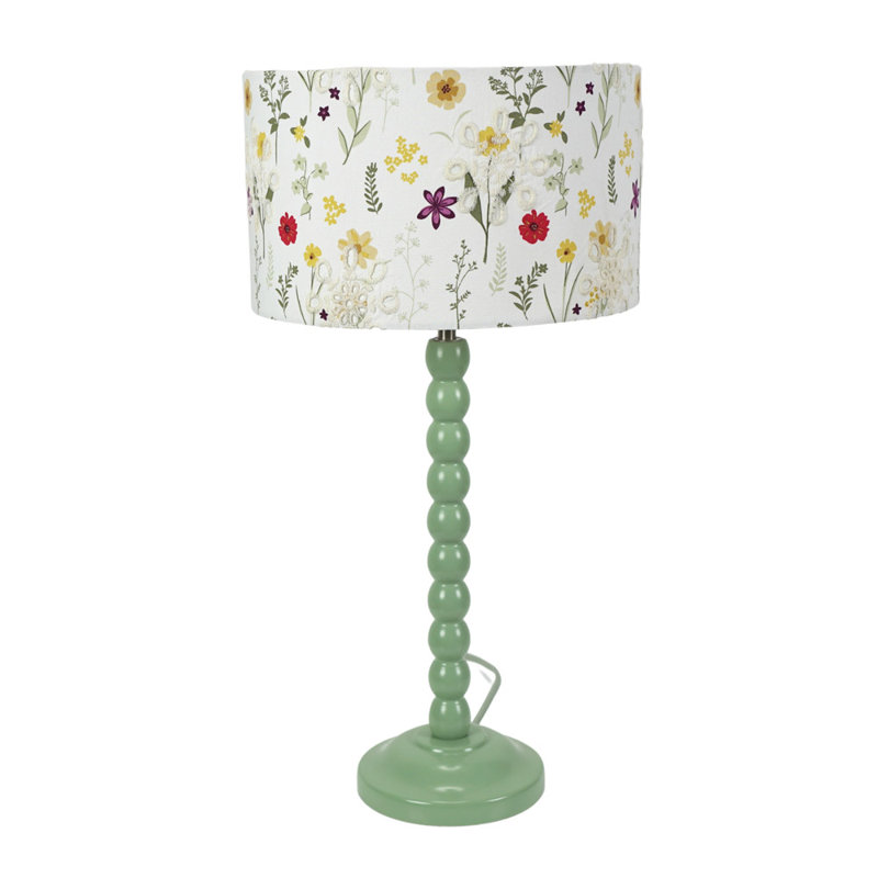 Morones Table Lamp, Green, No