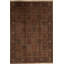 Hand-Knotted High-Quality Rust and Black Area Rug