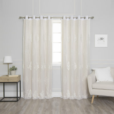 Elisa Blackout Curtain Panel Pair