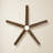 60” 5 Blade Solid Wood Ceiling Fan With Light & Remote Control,elegant & Quiet Airflow-1718840614-1737652018