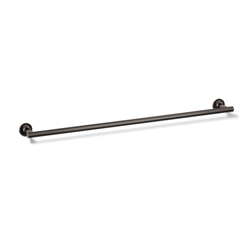 Purist 30" Wall Mounted Towel Bar, 1.88" H x 31.68" L x 3.25" D, Vibrant Titanium