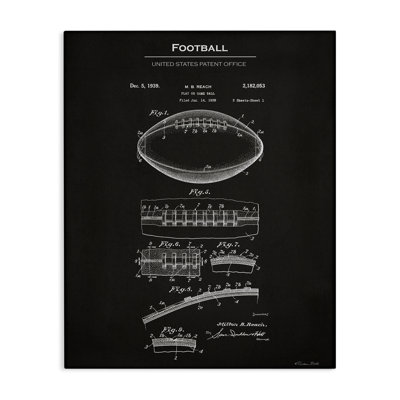 Art mural détaillé sur toile de football détaillé par Susan Ball