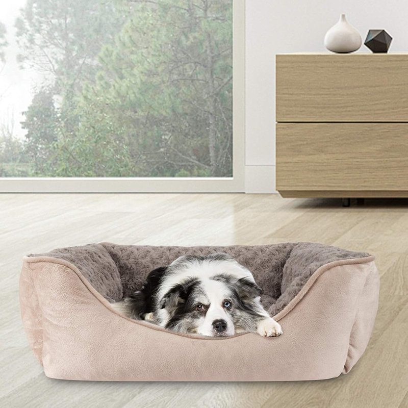 Lit pour chien rectangulaire pour petits chiens